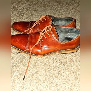 Stacy Adams Men's Leather Wingtip Oxford Dress Shoes size 8M